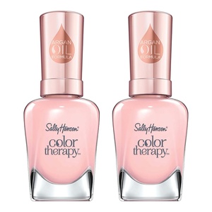 image:imageSally Hansen Color Therapy Nail Polish Rosy Quartz 05 Ounce Longlasting Nail Polish With Gel Shine and Nourishing Care Pack of 2