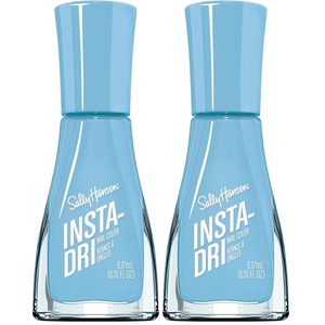 image:imageSally Hansen InstaDri Hershey Kisses Nail Polish  Quick Dry Long Lasting StreakFree Shine  Opaque Shimmery  726 Giving Kisses  725 I Want Kisses  Silver and Blue Nail Duo489 En las nubes