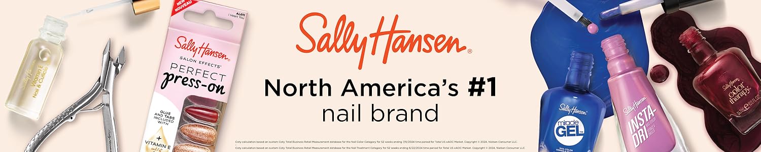 Sally Hansen | Self-Made Beauty – Salon Grade DIY Nail Care & Color for Home Use