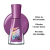 image:imageSally Hansen InstaDri HoloGlow Nail Polish  Quick Dry Long Lasting StreakFree Shine  SemiOpaque Shimmery  102 Lustrous Lilac  Hologrpahic Purple Nail Color774 Power to the Purple