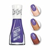 image:imageSally Hansen InstaDri Nail Color Matte  013 Blue Nail Polish Women 031 ozViolet Velvet