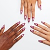 image:imageSally Hansen InstaDri x Stranger Things Perfect PressOns The Final BattleAlmond Nails  Cherry Flip