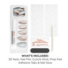 image:imageSally Hansen InstaDri x Stranger Things Perfect PressOns The Final BattleAlmond Nails  Double Chill