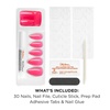 image:imageSally Hansen InstaDri x Stranger Things Perfect PressOns The Final BattleAlmond Nails  I Heart You