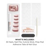 image:imageSally Hansen InstaDri x Stranger Things Perfect PressOns The Final BattleOval Nails  Out Of This Pearl