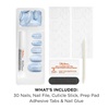 image:imageSally Hansen InstaDri x Stranger Things Perfect PressOns The Final BattleOval Nails  Snow Be It