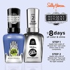 image:imageSally Hansen Miracle Gel Beetlejuice Salon Quality Nail Polish  GelLike Formula TwoStep System No UV Light Needed Long Lasting  Opaque Glossy  933 Weirder amp Weirder  Violet Blue Nail Polish
