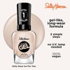 image:imageSally Hansen Miracle Gel Get Mod Long Lasting GelLike Formula No UV Lamp Needed Semi Opaque Shiny White Nail Polish188 Only Have Ice For You