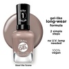image:imageSally Hansen Miracle Gel Get Mod Long Lasting GelLike Formula No UV Lamp Needed Semi Opaque Shiny White Nail Polish197 Steel the Scene