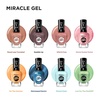 image:imageSally Hansen Miracle Gel Get Mod Long Lasting GelLike Formula No UV Lamp Needed Semi Opaque Shiny White Nail Polish202 Saddle Up