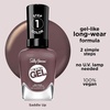 image:imageSally Hansen Miracle Gel Get Mod Long Lasting GelLike Formula No UV Lamp Needed Semi Opaque Shiny White Nail Polish202 Saddle Up