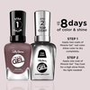 image:imageSally Hansen Miracle Gel Get Mod Long Lasting GelLike Formula No UV Lamp Needed Semi Opaque Shiny White Nail Polish202 Saddle Up