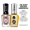 image:imageSally Hansen Miracle Gel Get Mod Long Lasting GelLike Formula No UV Lamp Needed Semi Opaque Shiny White Nail Polish204 Gilded Gossp