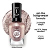 image:imageSally Hansen Miracle Gel Get Mod Long Lasting GelLike Formula No UV Lamp Needed Semi Opaque Shiny White Nail Polish204 Gilded Gossp