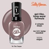 image:imageSally Hansen Miracle Gel Get Mod Long Lasting GelLike Formula No UV Lamp Needed Semi Opaque Shiny White Nail Polish205 To the Taupe