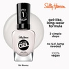 image:imageSally Hansen Miracle Gel Get Mod Long Lasting GelLike Formula No UV Lamp Needed Semi Opaque Shiny White Nail Polish230 Ski Bunny