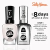 image:imageSally Hansen Miracle Gel Get Mod Long Lasting GelLike Formula No UV Lamp Needed Semi Opaque Shiny White Nail Polish230 Ski Bunny