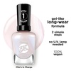 image:imageSally Hansen Miracle Gel Get Mod Long Lasting GelLike Formula No UV Lamp Needed Semi Opaque Shiny White Nail Polish231 Chics in Charge