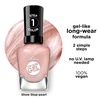 image:imageSally Hansen Miracle Gel Get Mod Long Lasting GelLike Formula No UV Lamp Needed Semi Opaque Shiny White Nail Polish239 Show Stoppearl