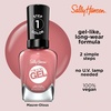 image:imageSally Hansen Miracle Gel Get Mod Long Lasting GelLike Formula No UV Lamp Needed Semi Opaque Shiny White Nail Polish244 Mauveolous