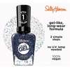 image:imageSally Hansen Miracle Gel Get Mod Long Lasting GelLike Formula No UV Lamp Needed Semi Opaque Shiny White Nail Polish581 Girls Flip