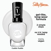 image:imageSally Hansen Miracle Gel Get Mod Long Lasting GelLike Formula No UV Lamp Needed Semi Opaque Shiny White Nail Polish630 Cuddle Puddle