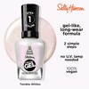 image:imageSally Hansen Miracle Gel Get Mod Long Lasting GelLike Formula No UV Lamp Needed Semi Opaque Shiny White Nail Polish785 Twinkle Whites