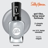 image:imageSally Hansen Miracle Gel Get Mod Long Lasting GelLike Formula No UV Lamp Needed Semi Opaque Shiny White Nail Polish799 Greyfitti
