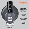 image:imageSally Hansen Miracle Gel Get Mod Long Lasting GelLike Formula No UV Lamp Needed Semi Opaque Shiny White Nail Polish809 SlateR Girl