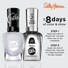 image:imageSally Hansen Miracle Gel Get Mod Long Lasting GelLike Formula No UV Lamp Needed Semi Opaque Shiny White Nail Polish861 Iconic Darling