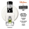 image:imageSally Hansen Miracle Gel Get Mod Long Lasting GelLike Formula No UV Lamp Needed Semi Opaque Shiny White Nail Polish928 Tombstone