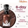 image:imageSally Hansen Miracle Gel Holiday Salon Quality Nail Polish  GelLike Formula TwoStep System No UV Light Needed Long Lasting  Opaque Glittery 915 Dreams Crumb True  Rich Brown Nail Polish915 Dreams Crumb True
