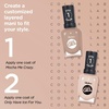 image:imageSally Hansen Miracle Gel Mocha Me Crazy  Iced Latte Bundle Long Lasting GelLike Formula No UV Lamp Needed Brown Nail Polish