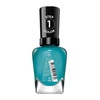 image:imageSally Hansen Miracle Gel Neons Seariously Cool Long Lasting GelLike Formula No UV Lamp Needed Blue Nail Polish885 SeaRiously Cool