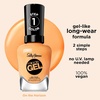 image:imageSally Hansen Miracle Gel Salon Quality Nail Polish  GelLike Formula TwoStep System No UV Light Needed Long Lasting  Opaque  388 A Hot Minute  Burnt Orange Nail Color385 On the Horizon