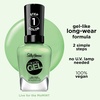 image:imageSally Hansen Miracle Gel Salon Quality Nail Polish  GelLike Formula TwoStep System No UV Light Needed Long Lasting  Opaque  388 A Hot Minute  Burnt Orange Nail Color685 Live for the MoMINT