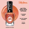 image:imageSally Hansen Miracle Gel Salon Quality Nail Polish  GelLike Formula TwoStep System No UV Light Needed Long Lasting  Opaque  388 A Hot Minute  Burnt Orange Nail Color382 Sundown Socialite