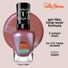 image:imageSally Hansen Miracle Gel Salon Quality Nail Polish  GelLike Formula TwoStep System No UV Light Needed Long Lasting  Opaque 895 Cozy Cabin  Purple with Brown Undertones