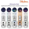 image:imageSally Hansen Miracle Gel Salon Quality Nail Polish  GelLike Formula TwoStep System No UV Light Needed Long Lasting  Opaque Shimmer  174 ShhhhImmer  Rose Gold Nail ColorSugar Top Coat