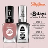 image:imageSally Hansen Miracle Gel Salon Quality Nail Polish  GelLike Formula TwoStep System No UV Light Needed Long Lasting  SemiOpaque Shimmer  909 All is Bright  White with Pink Shimmer252 Rose  Shine