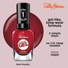 image:imageSally Hansen Miracle Gel Salon Quality Nail Polish  GelLike Formula TwoStep System No UV Light Needed Long Lasting  SemiOpaque Shimmer  909 All is Bright  White with Pink Shimmer474 Cant Beet Royalty