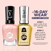 image:imageSally Hansen Miracle Gel Salon Quality Nail Polish  GelLike Formula TwoStep System No UV Light Needed Long Lasting  SemiOpaque Shimmer  909 All is Bright  White with Pink Shimmer315 Tough Love