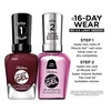 image:imageSally Hansen Miracle Gel Salon Quality Nail Polish  GelLike Formula TwoStep System No UV Light Needed Long Lasting  SemiOpaque Shimmer  909 All is Bright  White with Pink Shimmer490 Downtown Rush