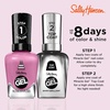 image:imageSally Hansen Miracle Gel Salon Quality Nail Polish  GelLike Formula TwoStep System No UV Light Needed Long Lasting  SemiOpaque Shimmer  909 All is Bright  White with Pink ShimmerFriggin Love Hue