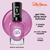 image:imageSally Hansen Miracle Gel Salon Quality Nail Polish  GelLike Formula TwoStep System No UV Light Needed Long Lasting  SemiOpaque Shimmer  909 All is Bright  White with Pink Shimmer512 Quartz And Kisses