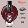image:imageSally Hansen Miracle Gel Salon Quality Nail Polish  GelLike Formula TwoStep System No UV Light Needed Long Lasting  SemiOpaque Shimmer  909 All is Bright  White with Pink Shimmer479 Wine Stock