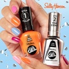 image:imageSally Hansen Miracle Gel Salon Quality Nail Polish  GelLike Formula TwoStep System No UV Light Needed Long Lasting  SemiOpaque Shimmer  909 All is Bright  White with Pink ShimmerFriggin Love Hue