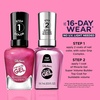 image:imageSally Hansen Miracle Gel Salon Quality Nail Polish  GelLike Formula TwoStep System No UV Light Needed Long Lasting  SemiOpaque Shimmer  909 All is Bright  White with Pink Shimmer531 Berry Best Effort