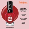 image:imageSally Hansen Miracle Gel Salon Quality Nail Polish  GelLike Formula TwoStep System No UV Light Needed Long Lasting  SemiOpaque Shimmer  909 All is Bright  White with Pink Shimmer449 Rhapsody Red