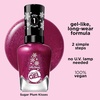 image:imageSally Hansen Miracle Gel Salon Quality Nail Polish  GelLike Formula TwoStep System No UV Light Needed Long Lasting  SemiOpaque Shimmer  909 All is Bright  White with Pink Shimmer923 Sugar Plum Kisses